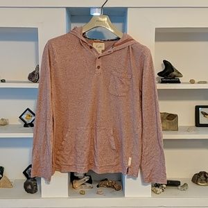 Koto - Colorful Red Lightweight Hooded Sweatshirt